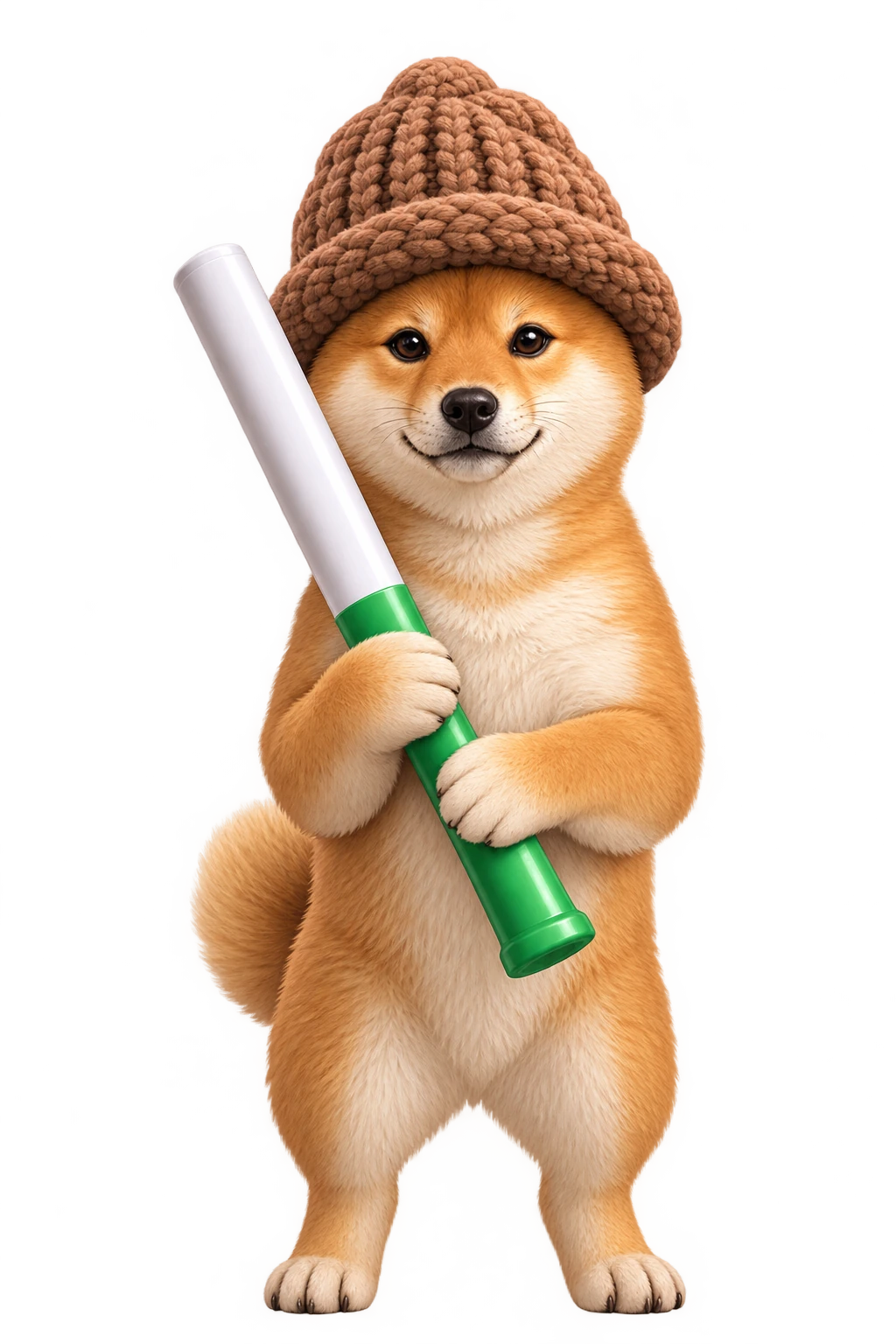 BATONWIFHAT mascot portrait